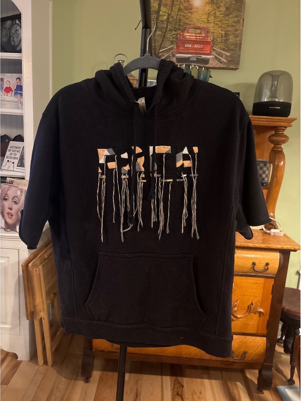 #FP131     FP Movement Fringe Logo Hoodie, Size M